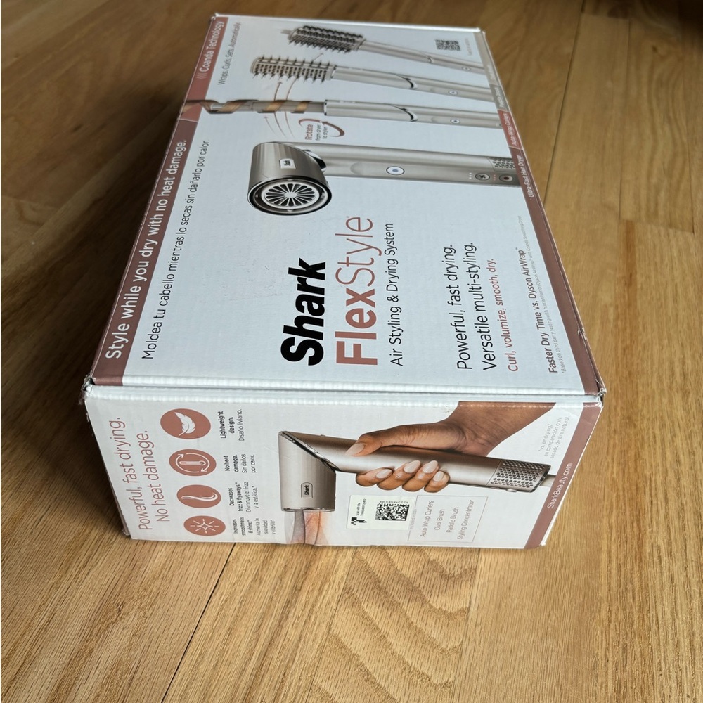 NEW Shark FlexStyle Hair Dryer & Styling System - Silver - Picture 13 of 16